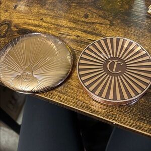 Charlotte Tilbury powder and cream duo